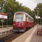 HSB Triebwagen in Ilfeld.