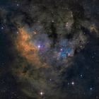 HSO-Schmalbandaufnahme von NGC7822
