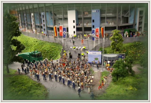 HSV Stadioneingang Hamburg