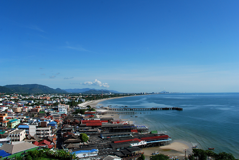 Hua Hin am frühen Morgen