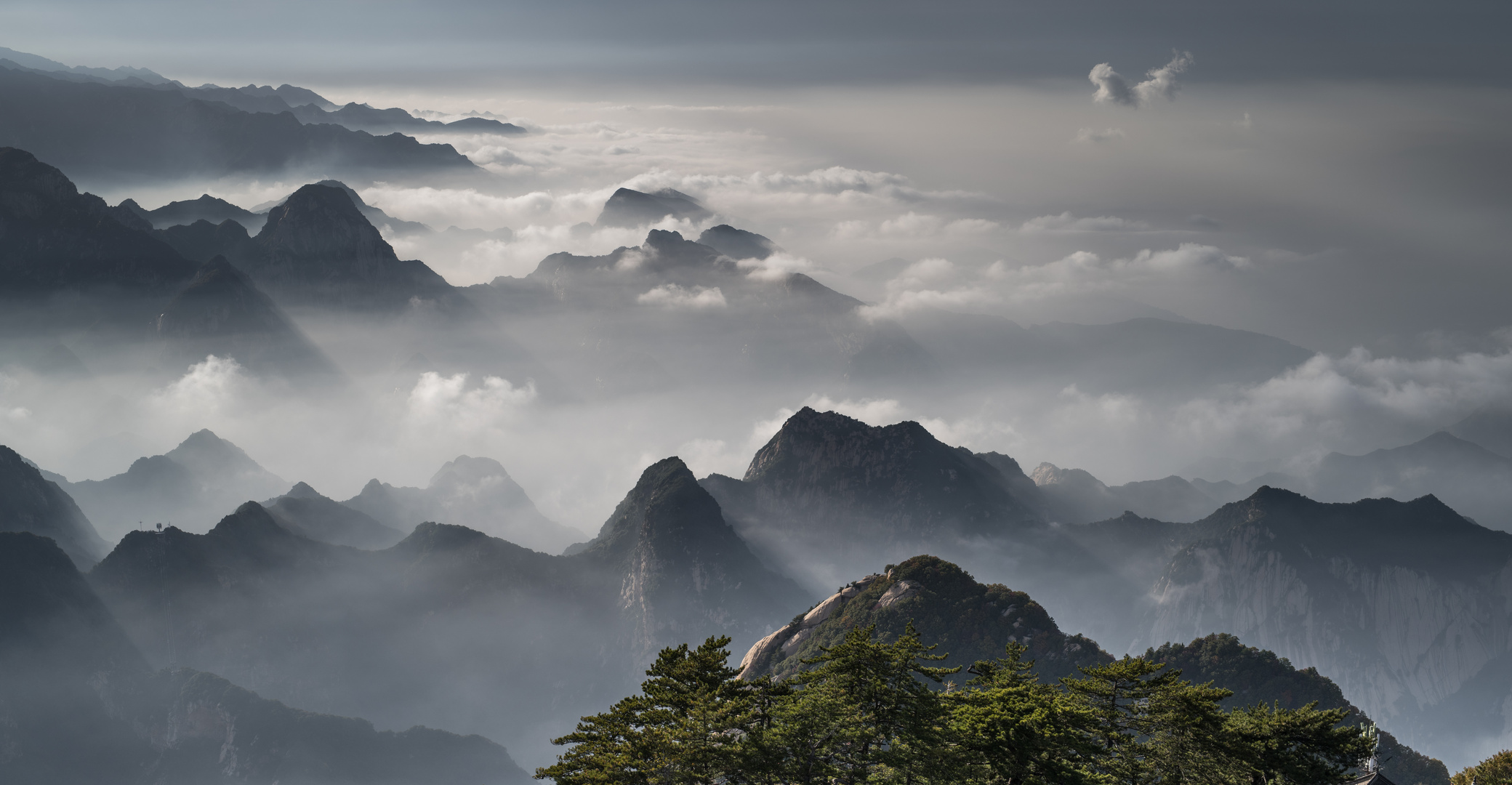 Hua mountains, bei Xi'an