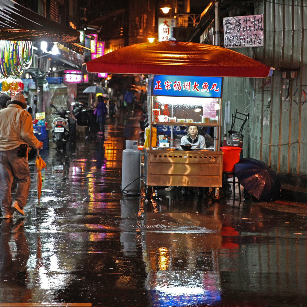 Hua Xi Street Night Marked