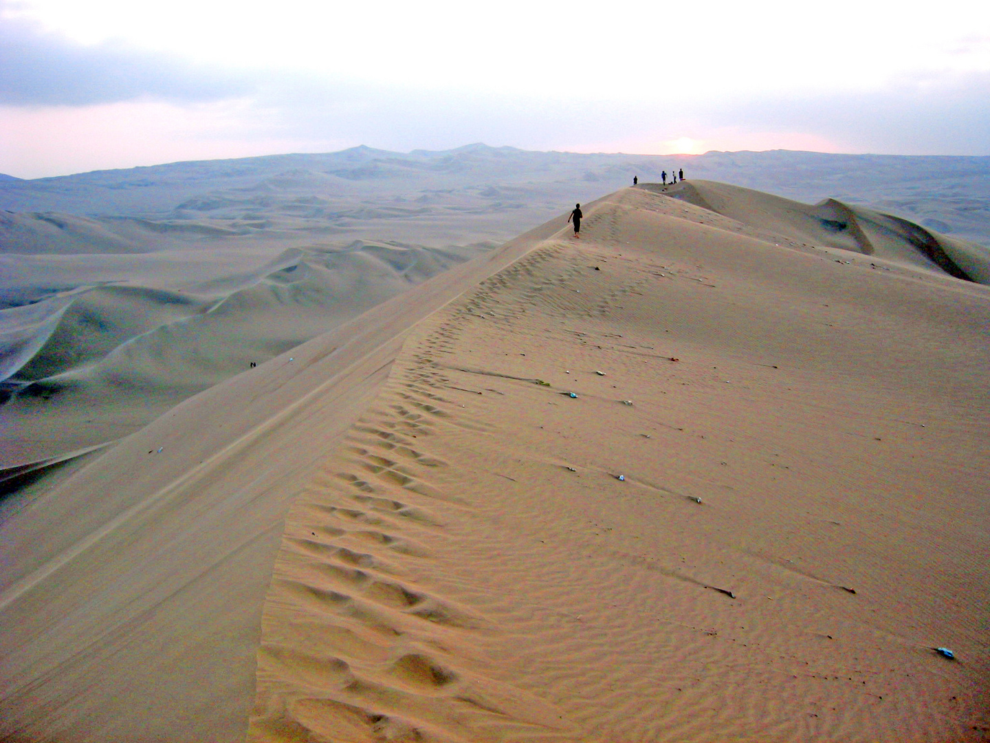 Huacachina Oase in Peru.