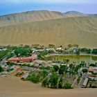 Huacachina Oase in Peru.