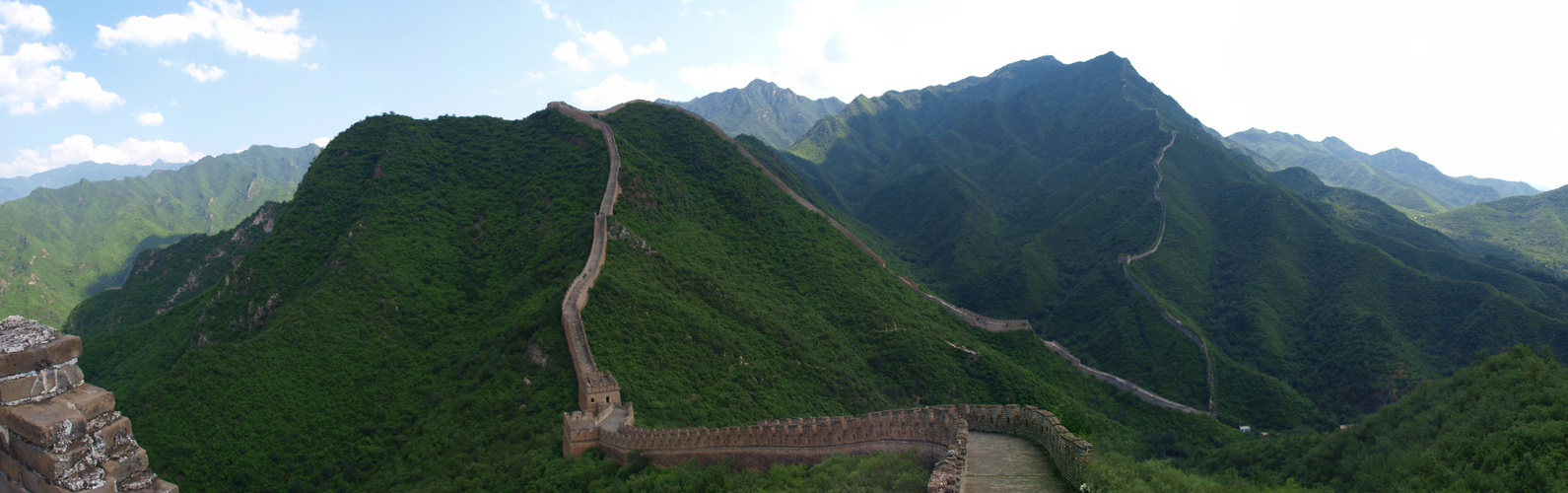 Huanghuacheng Great Wall in Summer