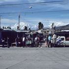 Huaraz - Blick auf die Cordillera Blanca