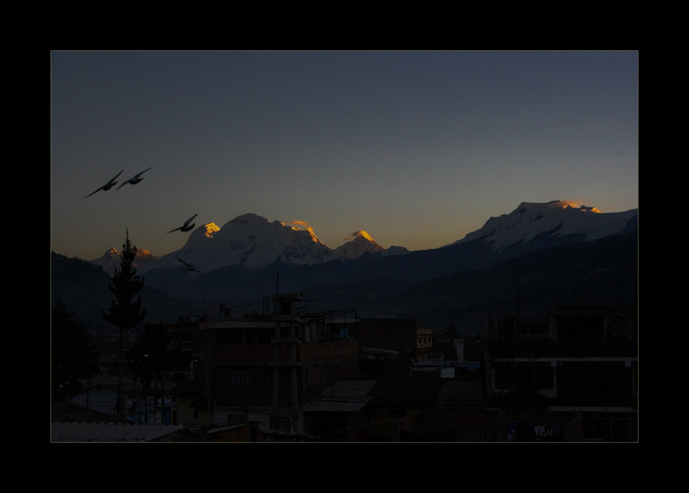 Huaraz mit Huascarán