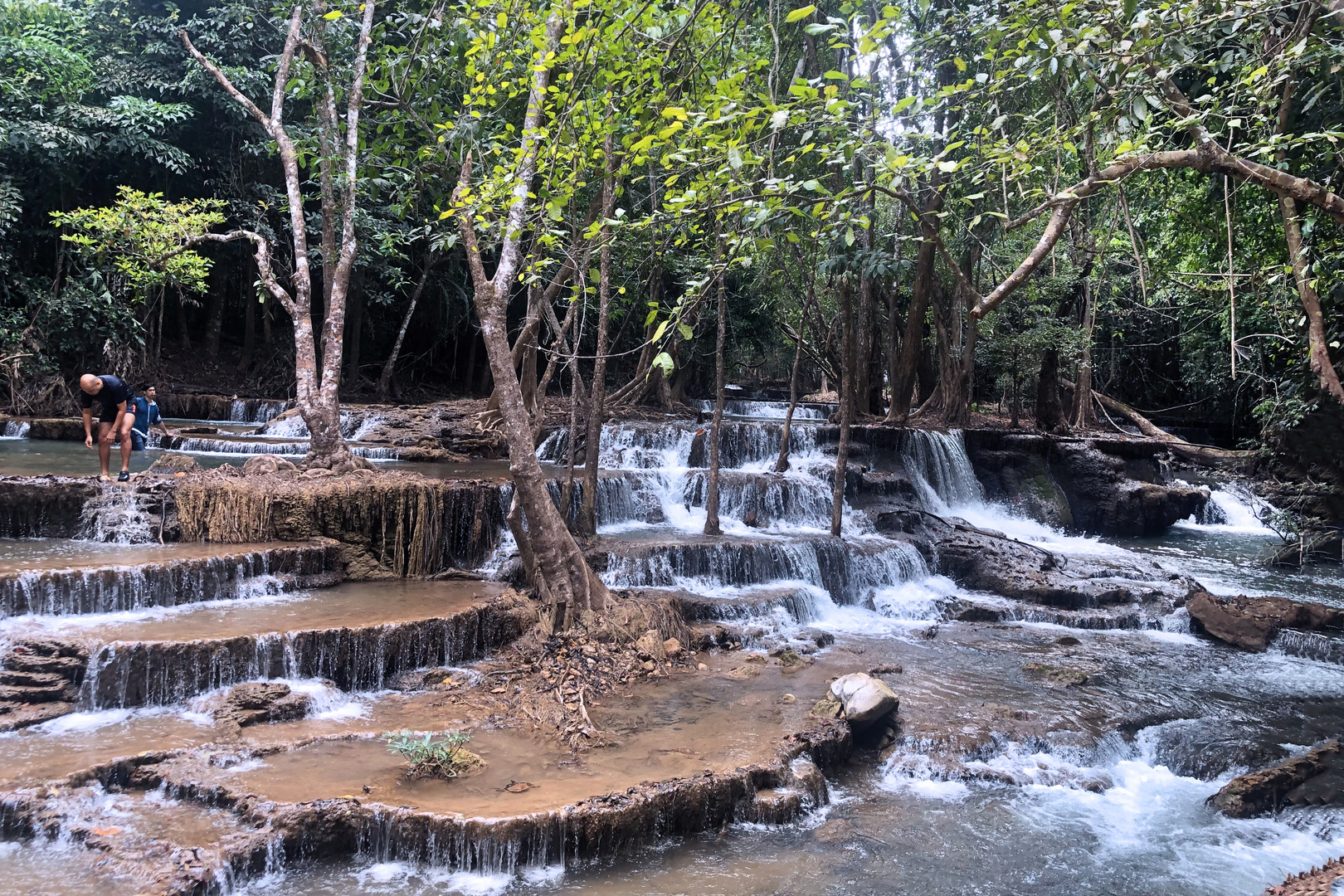 Huay Mae Kamin Waterfall first floor