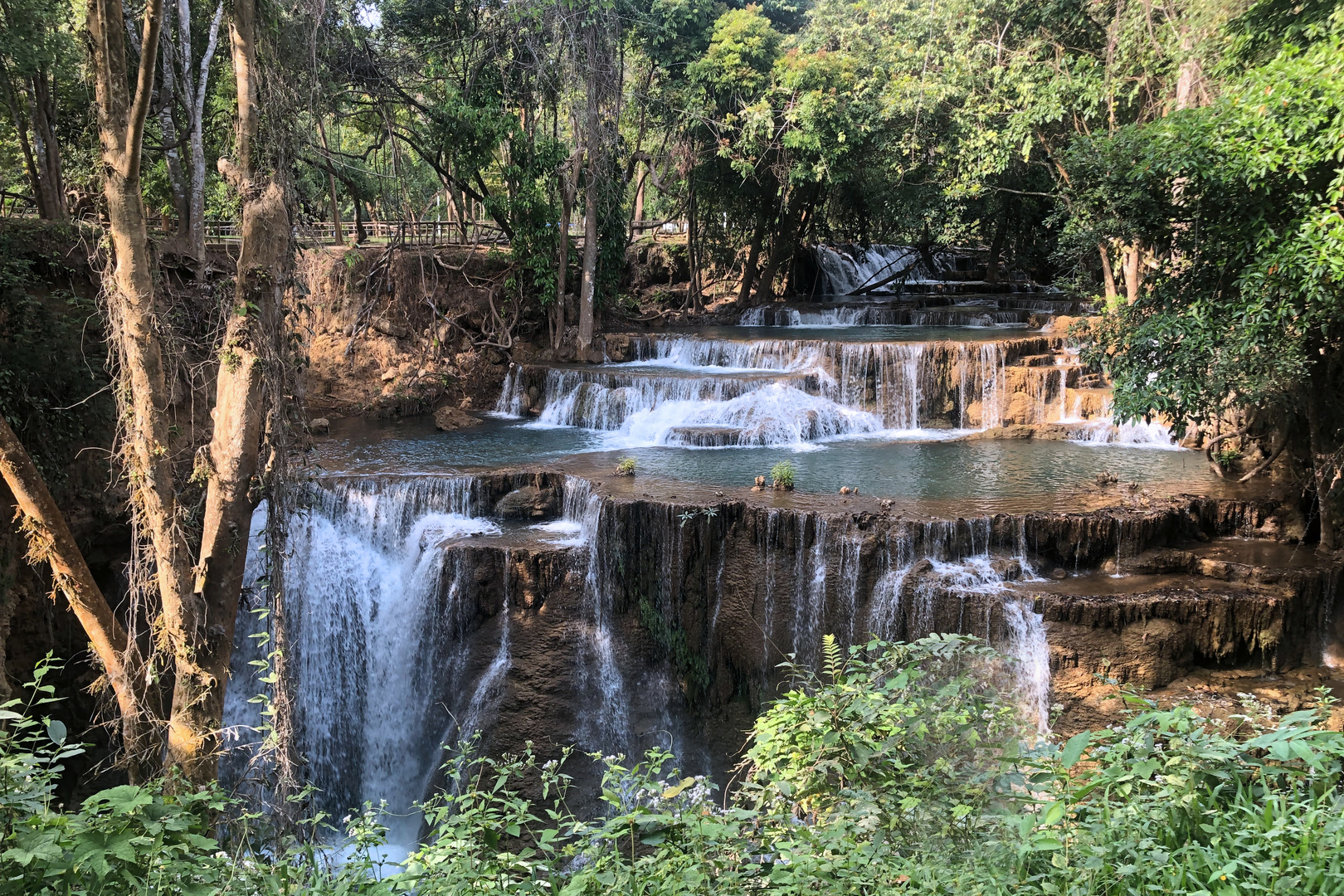 Huay Mae Kamin Waterfall fourth floor