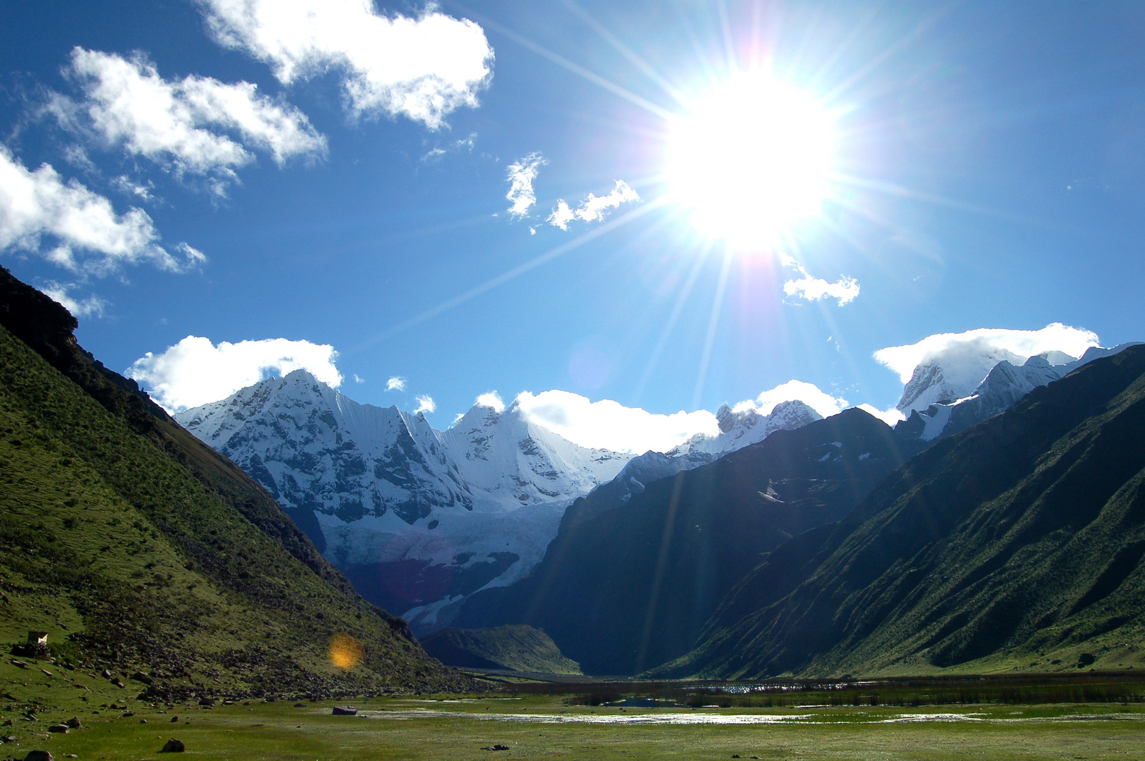 Huayhuash, Trekking morning view