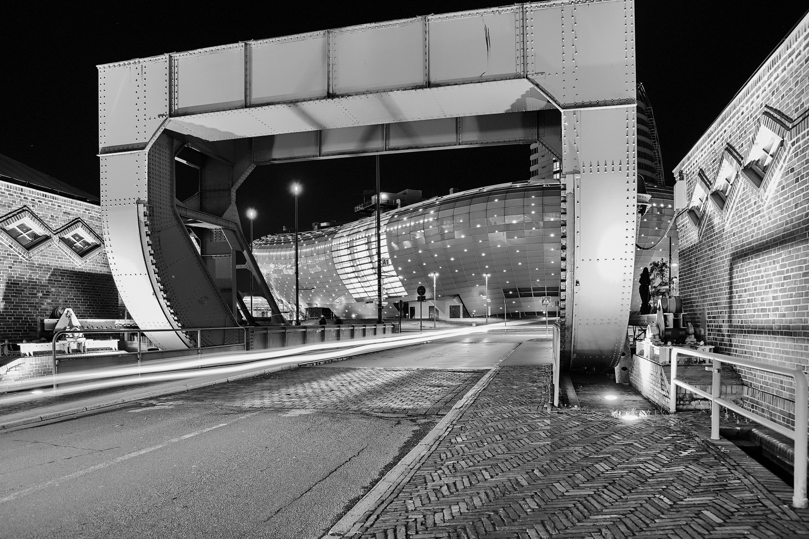 Hubbrücke am Alten Hafen