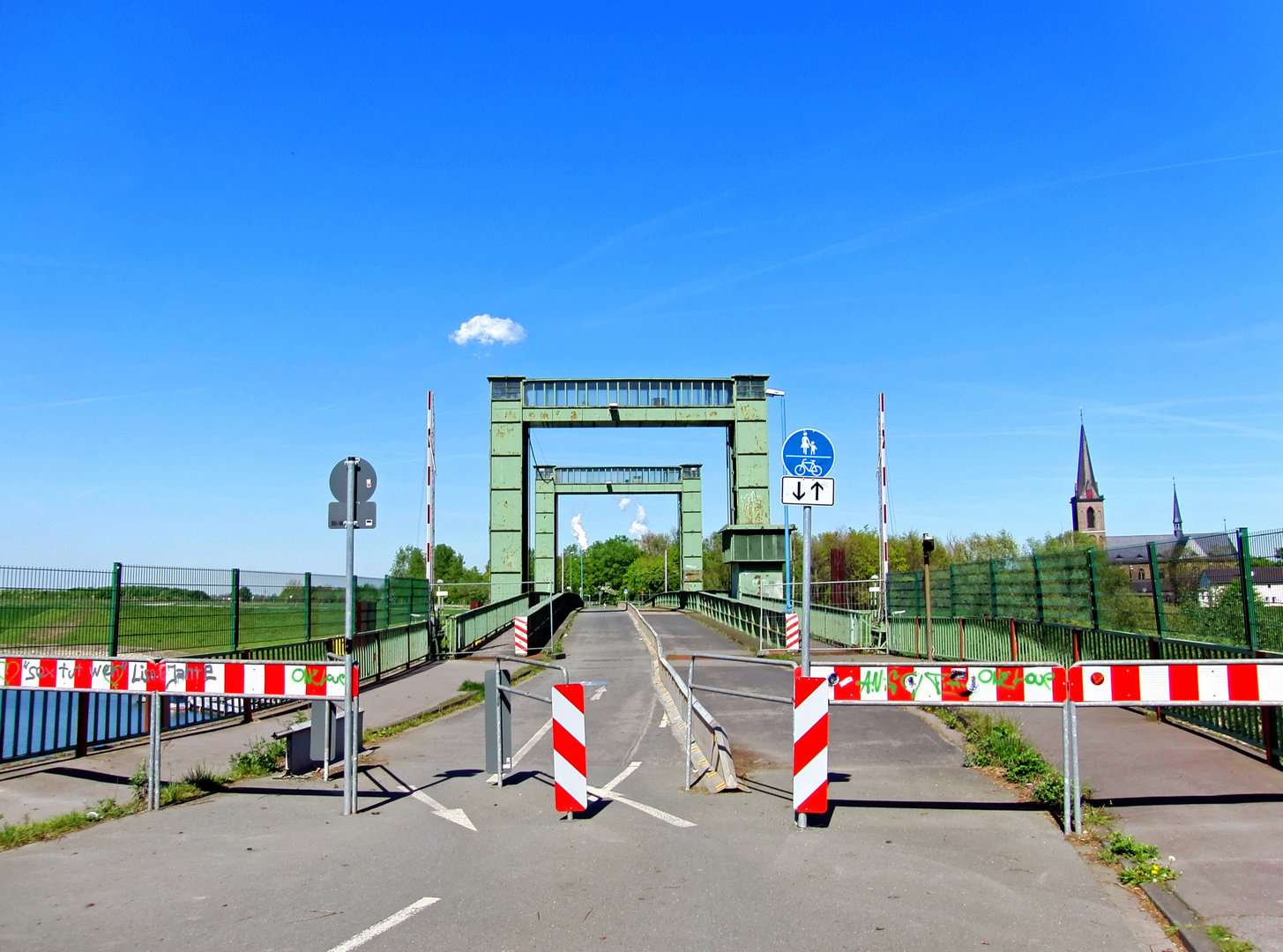 Hubbrücke Duisburg-Walsum