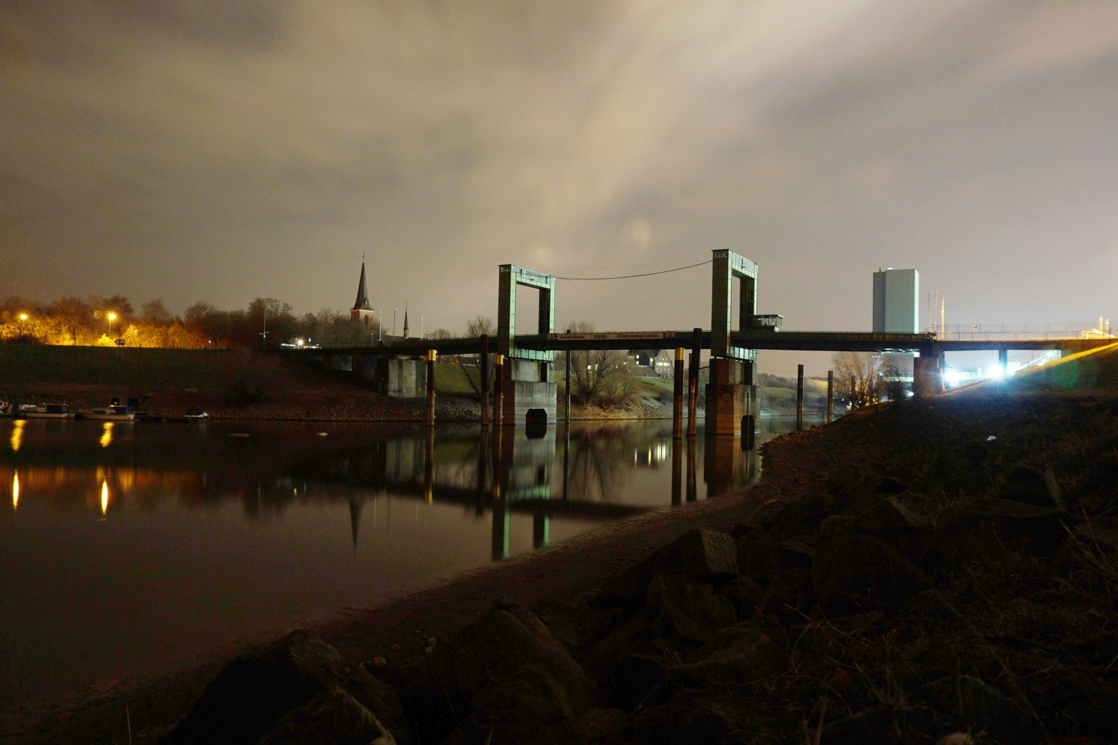 Hubbrücke Duisburg Walsum