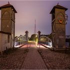 Hubbrücke im Handelshafen