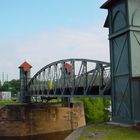 Hubbrücke im Zollhafen