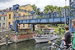 Hubbrücke  in Plau am See