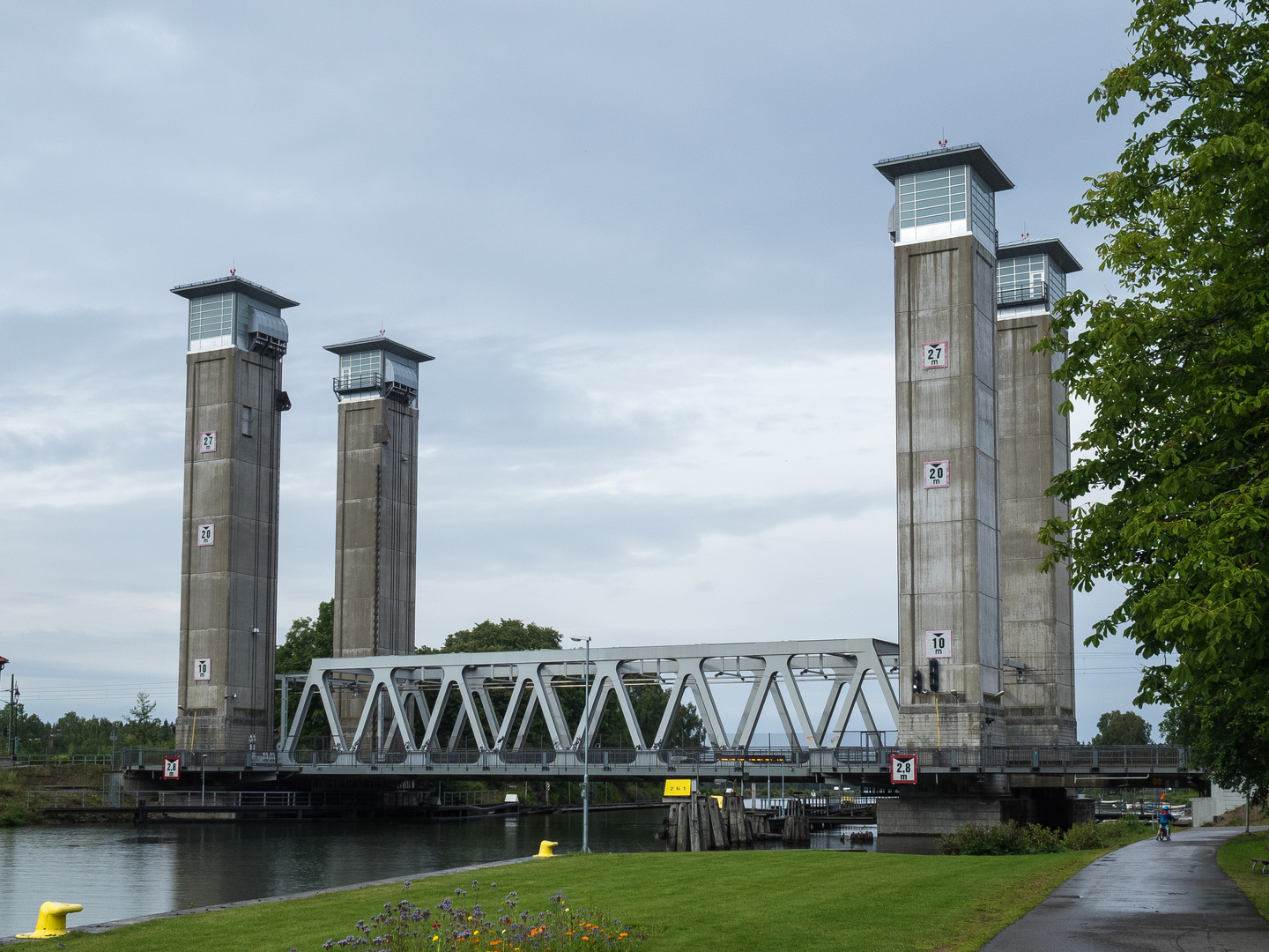 Hubbrücke in Tollhättan