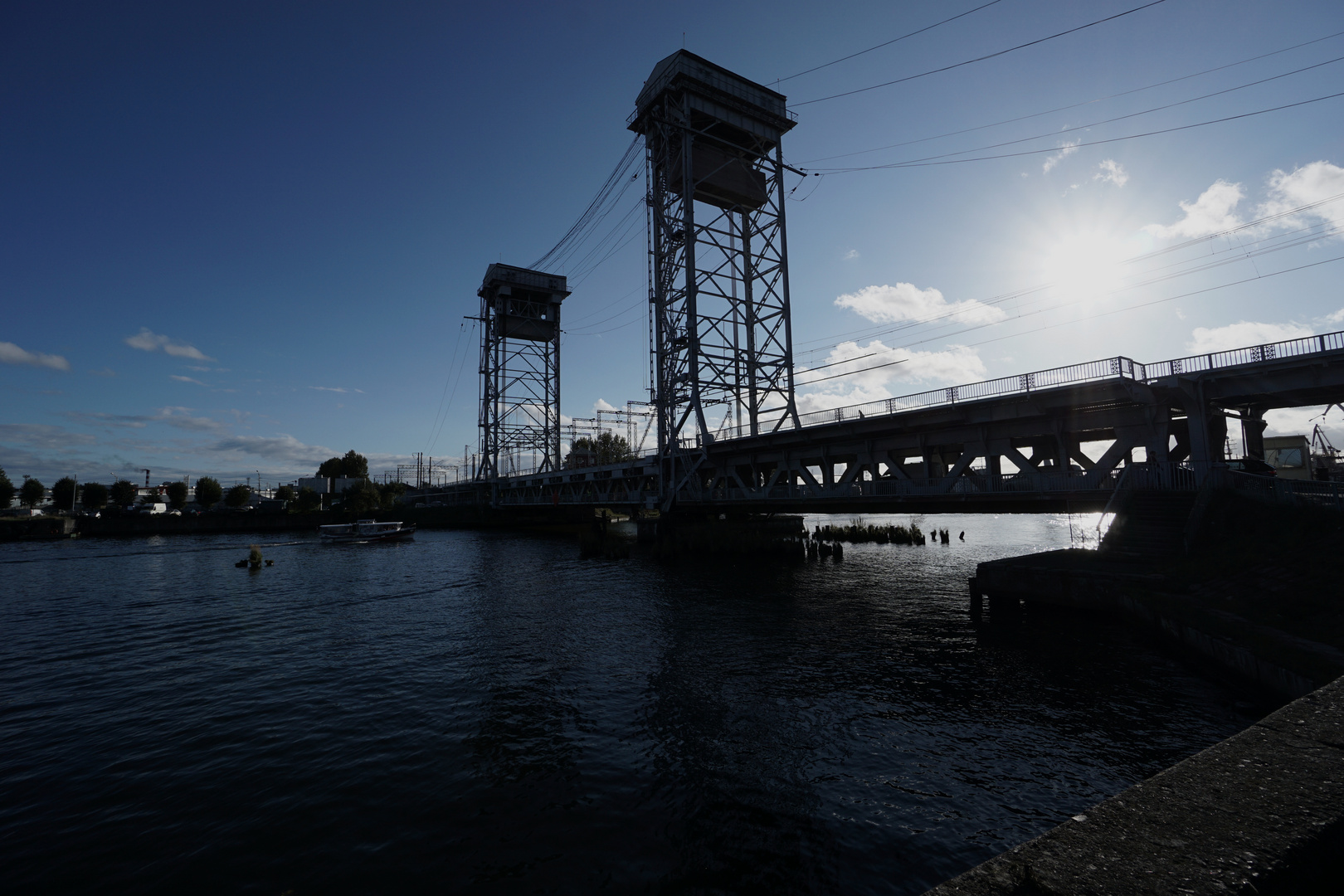 Hubbrücke über den Pregel in Kaliningrad/Königsberg