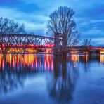 Hubbrücke und Dom von Magdeburg (2)