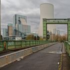 Hubbrücke und Kraftwerk Du-Walsum