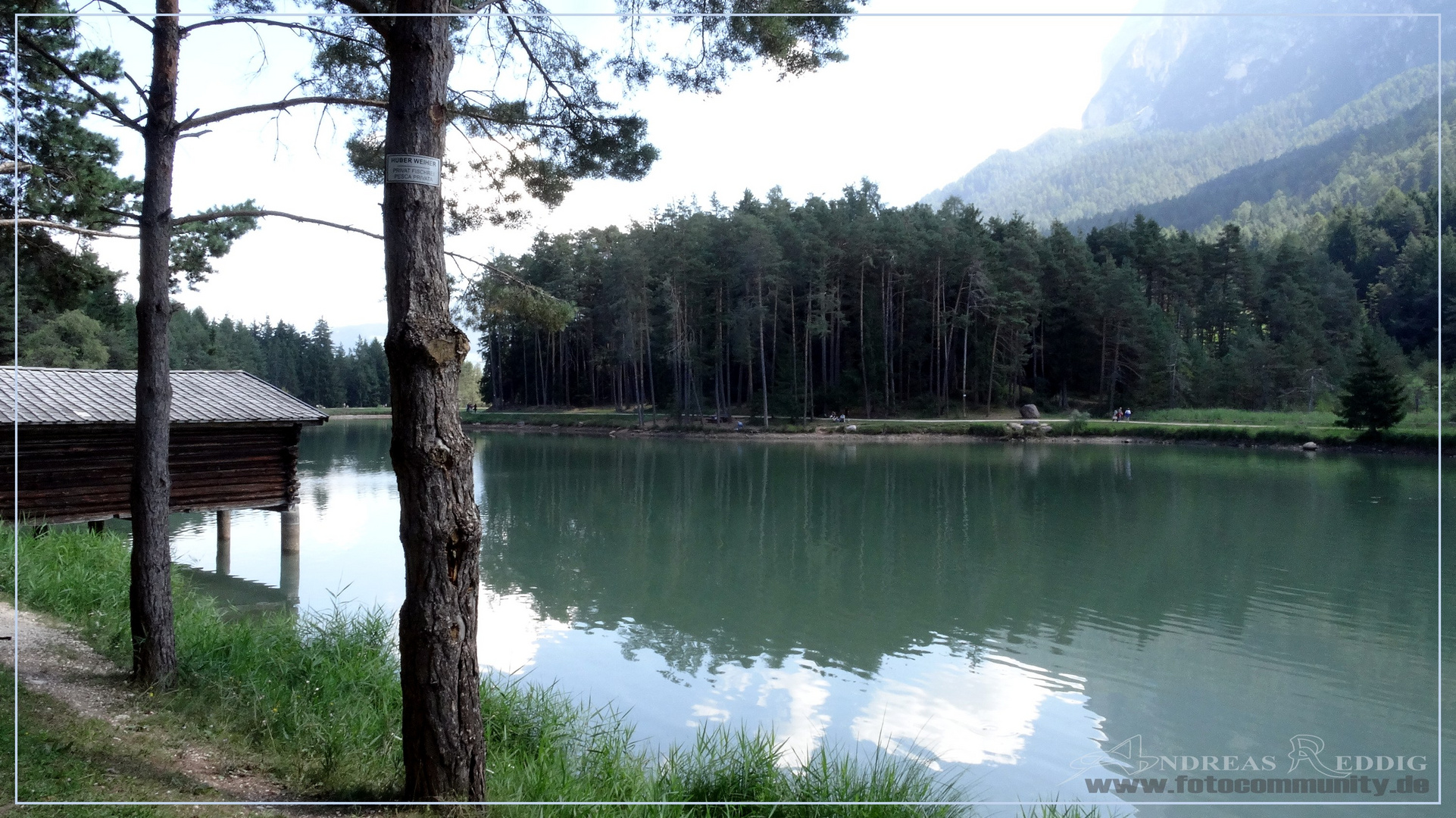 Huber Weiher im Naturpark Schlern/Südtirol - 06.08.2015