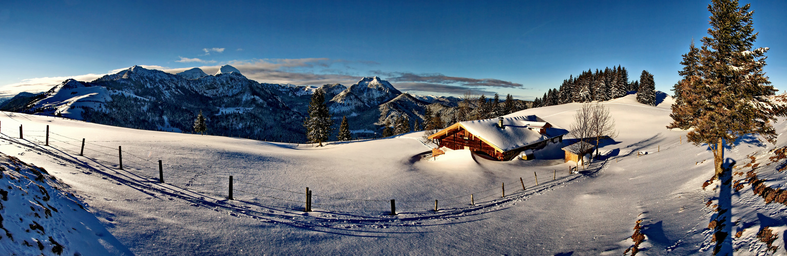 Huberalm auf dem Farrenpointberg