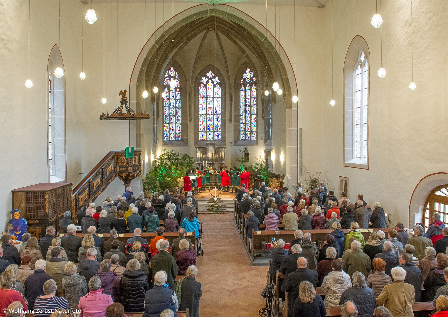 " Hubertus - Messe in der St.Crucis - Kirche in Allendorf "