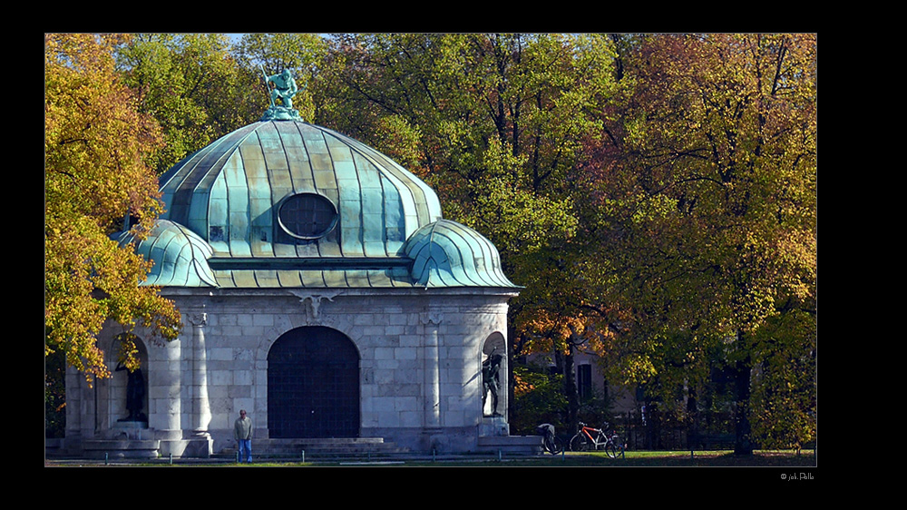 Hubertusbrunnen - color