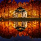 Hubertusbrunnen Herbst 2020