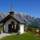 Hubertuskapelle auf der Steinbockalm in Dienten - Maria Alm 