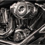 Hubraum ist alles - Harley-Power in Chrom