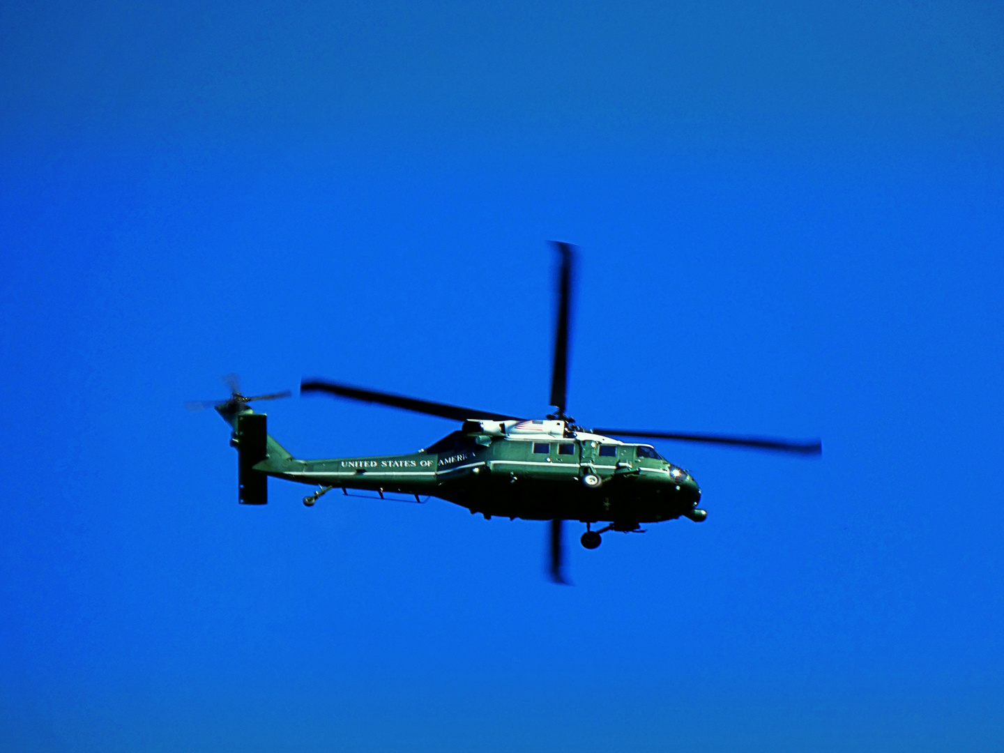 Hubschrauber beim G7 Gipfel