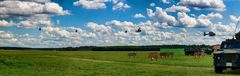 Hubschrauber beim Spotterday in Fassberg