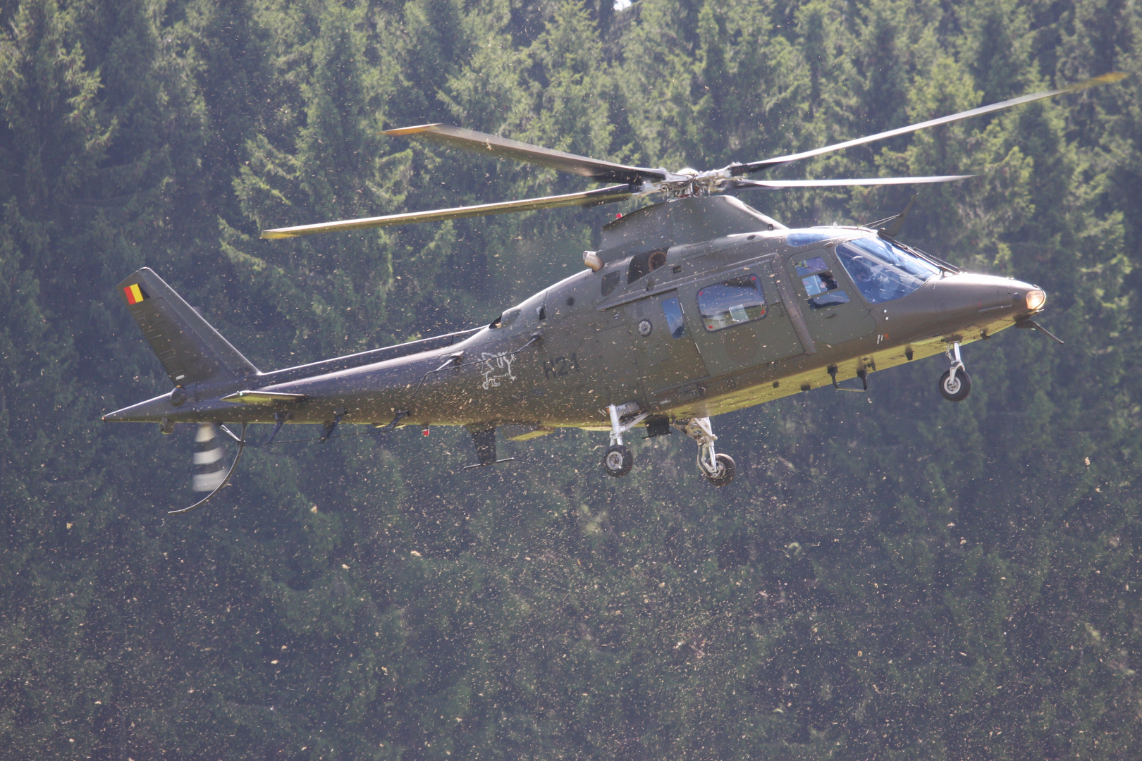 Hubschrauber Belgische Luftwaffe