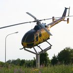 Hubschrauber BO-105 als Wahrzeichen Donauwörths