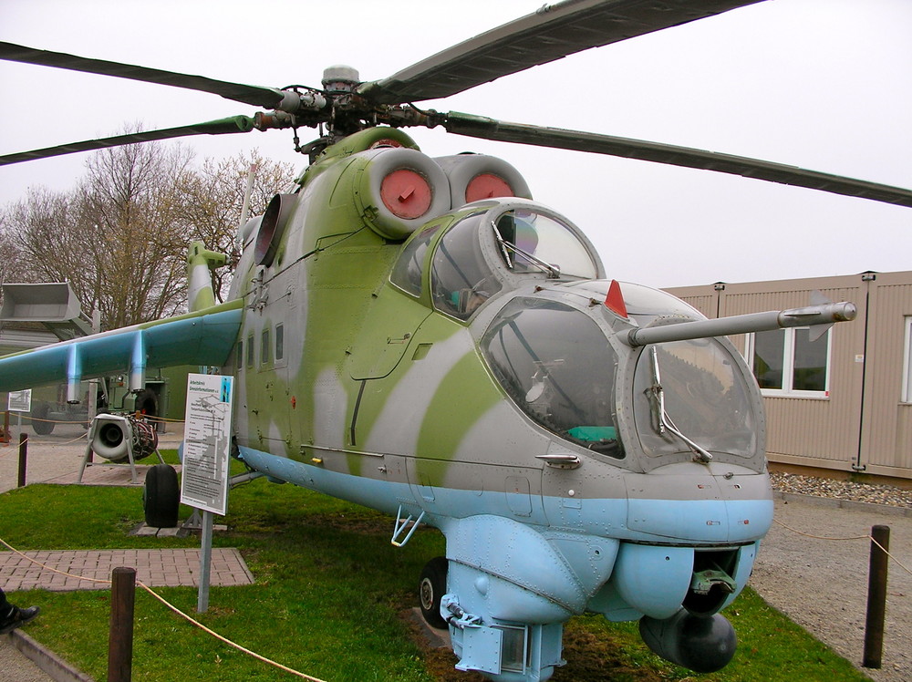 Hubschrauber der Grenztruppen NVA