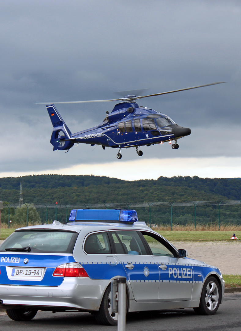 Hubschrauber EC 155 der Bundespolizei