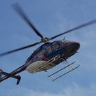 Hubschrauber im Landeanflug