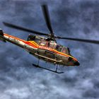 Hubschrauber in HDR