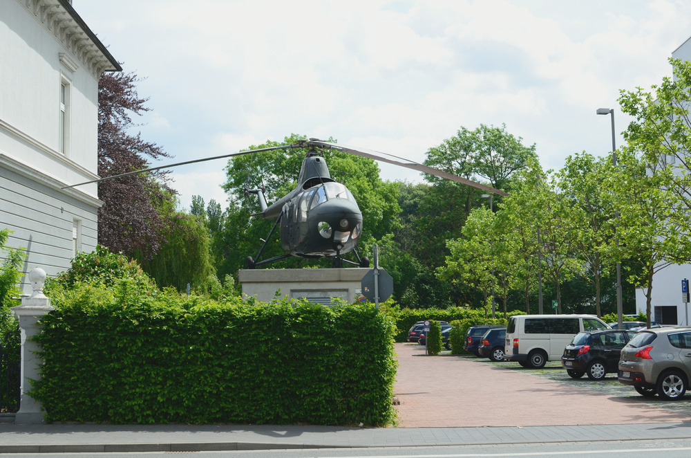 Hubschrauber-Parkplatz