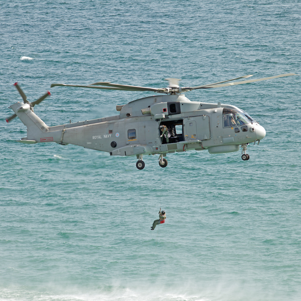 Hubschrauber, Rettungsübung, Bournemouth, Air show, Flugshow