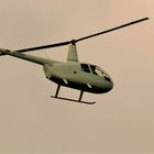 Hubschraubereinsatz (Robinson R44)