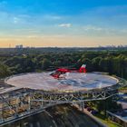 Hubschrauberlandeplatz auf dem Klinikum Reinkenheide