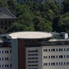 Hubschrauberlandeplatz des Katharinen Hospital in Stuttgart