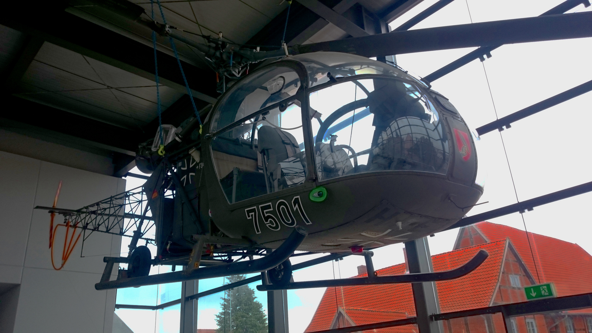 Hubschraubermuseum Bückeburg Part 1 Alouette II