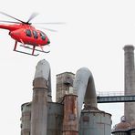 Hubschrauberrundflug - Landschaftspark Duisburg-Nord - Helikopter Fotoseminar