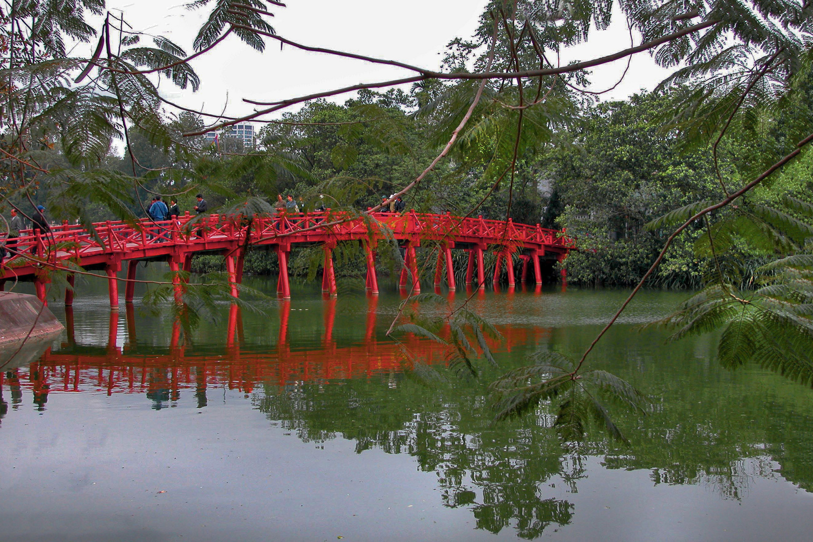 Huc Bridge to the Jade Island