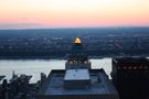 Hudson River  from Top of the Rock de gemblue 