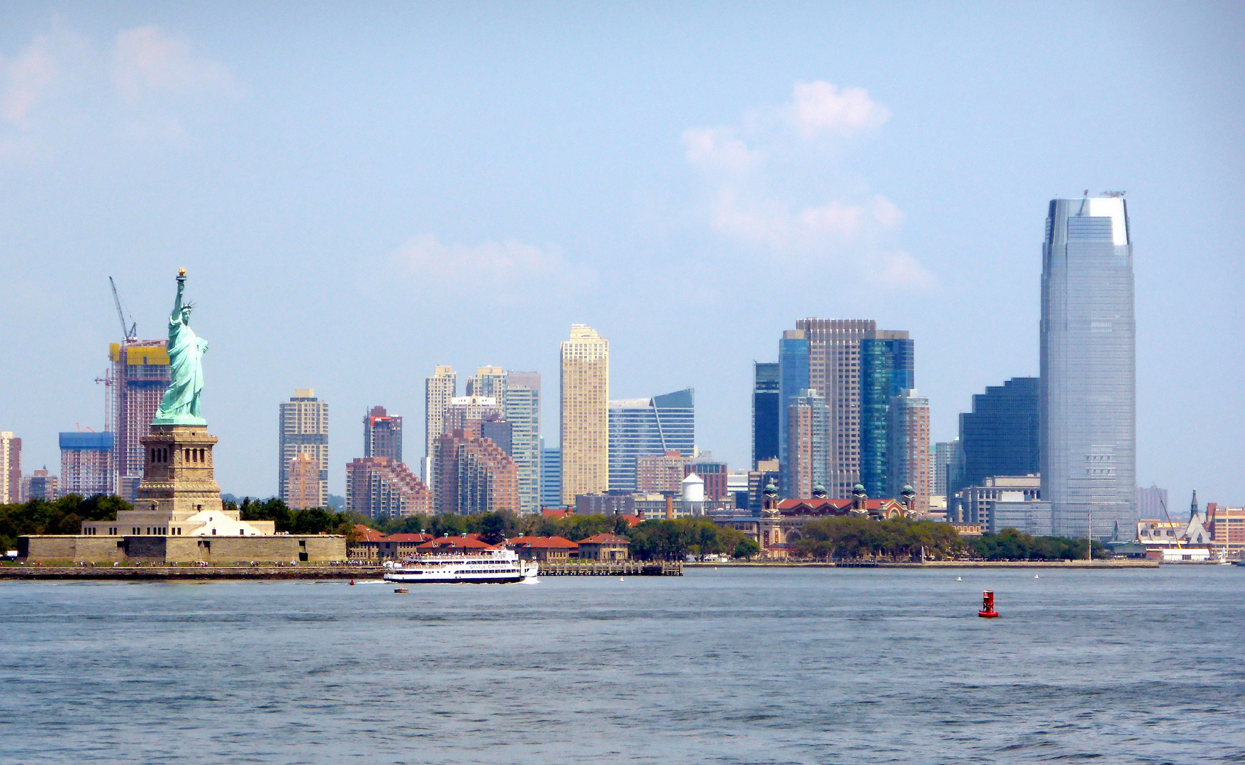  Hudson River mit Blick AUF nEW JERSEY