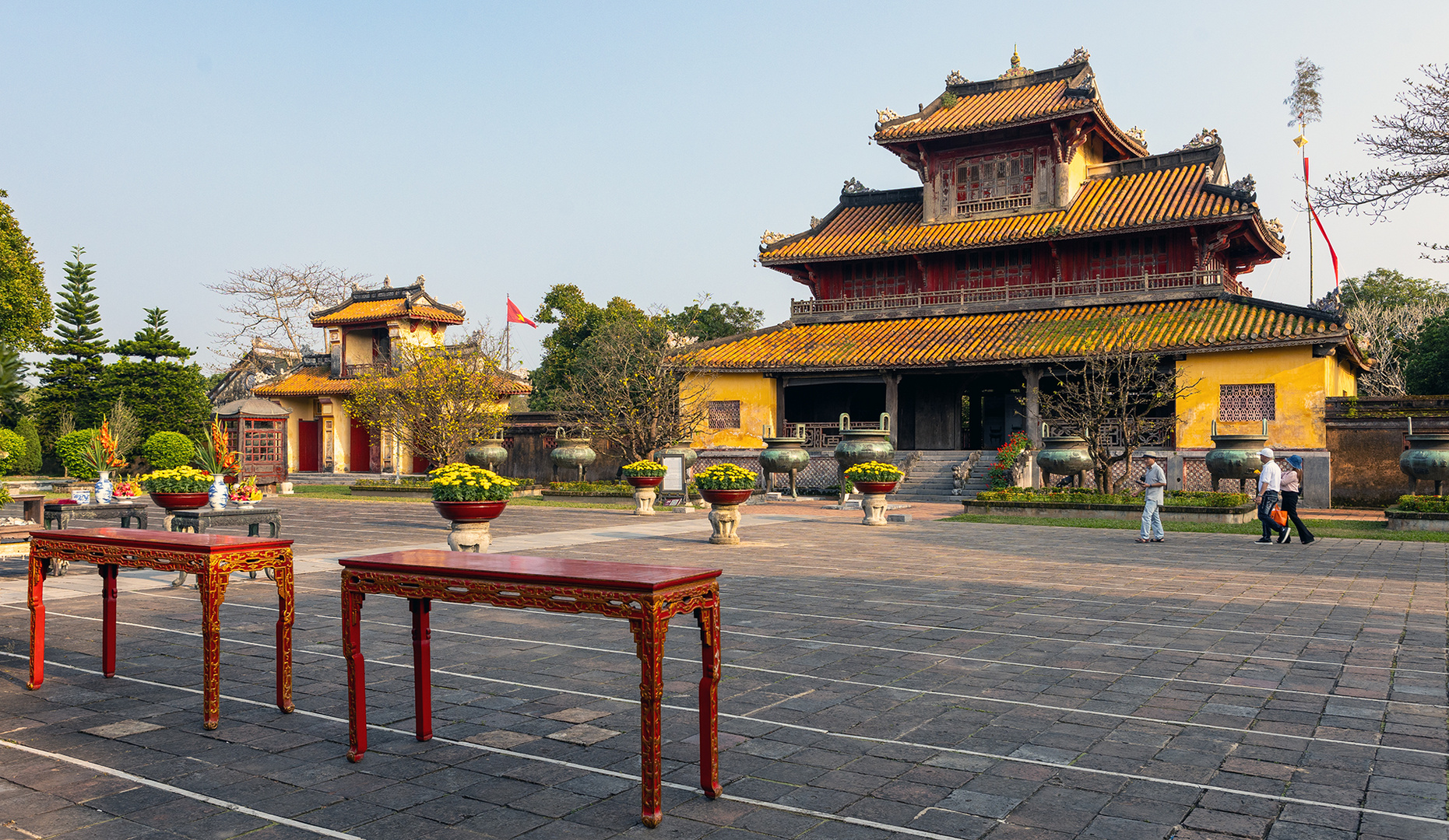 HUE - die "Verbotene Stadt" - frühere Residenz der Kaiser der vietnamesischen Nguy?n-Dynastie